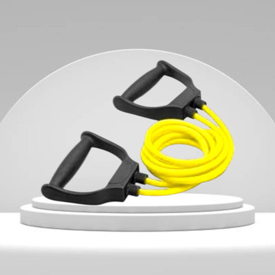 SRD LOH-GNV Toning tue raining and Muscle Building (BLACK YELLOW) Resistance Tube(Yellow)