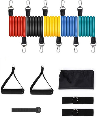 ResiForce IX®-152-DC-Resistance Band/Stretch rope Set Resistance Tube(Multicolor)
