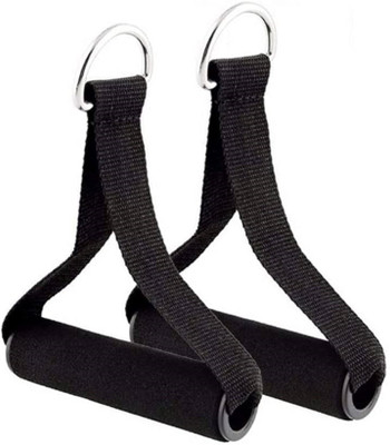 Fitcozi Fitness Resistance band handles for gym and home exercise Resistance Tube(Black)