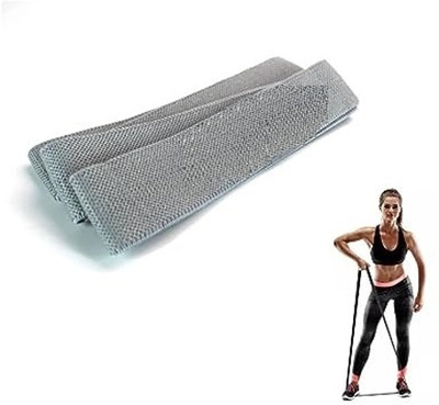 Fitcozi Fabric Resistance Loop Hip Band for Hip, Legs Resistance Tube Resistance Tube(Grey)