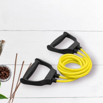 Aoriyon GJLIY-9D6T Double Toning Full Body Workout(BLACK YELLOW) Resistance Tube(Yellow)