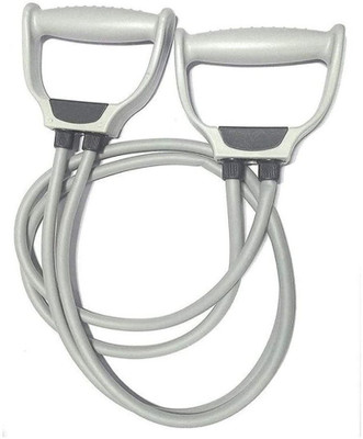 KRUNALEXERCISE Double Toning Resistance Tube Heavy Quality Exercise Band for Stretching78-B87 Resistance Tube(Multicolor)