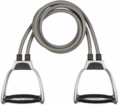 Avomaa Pull Rope Double Stretching Tube Latex Fitness Band Toning Tube@408 Resistance Tube(Multicolor)