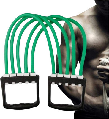 DADNSON 5Tubes Chest Puller, Resistance Band, Chest Expander011 Resistance Tube(Multicolor)
