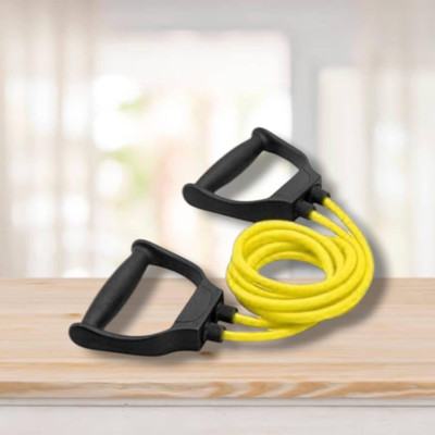 SRD JD-JH training tube home workout muscle(BLACK YELLOW) Resistance Tube(Yellow)