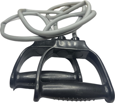 arunrssb Double Toning Tube Resistance Tube(Black, Grey)