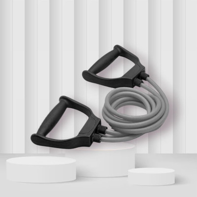 Aoriyon HG-D7S Double Toning Fitness Pulling Rop Resistance Tube Resistance Tube(Mulicolour)