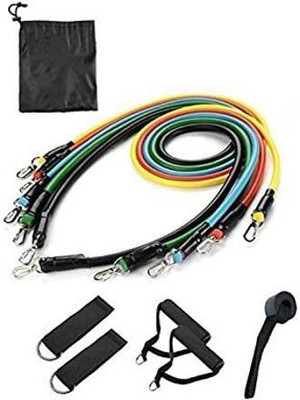 Oddish IIX™-122-GB-Resistance Exercise Bands with Door Anchor, Handles Resistance Tube(Multicolor)