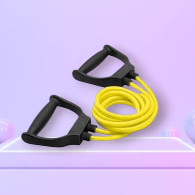 SRD KSH-DHK Double Toning Exercise Resistance Tube (BLACK YELLOW) Resistance Tube(Yellow)