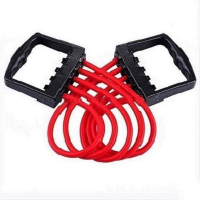 Fitfun CHEST EXPANDER HOME GYM EXERCISER Resistance Tube(Multicolor)