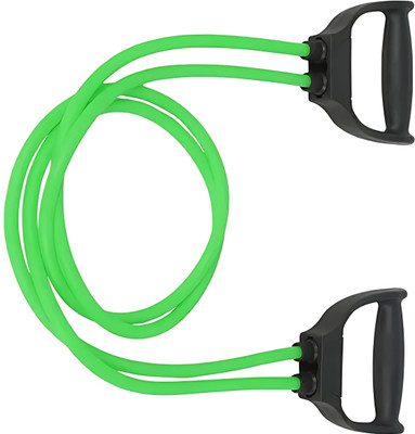 AMETHYST SKY ProResist Fitness Band – Dual Latex Tubes & Comfort Handles Resistance Tube(Green)