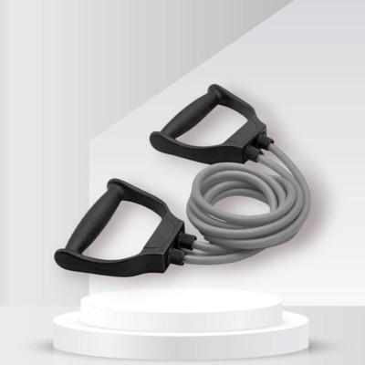 Aoriyon CF0S7-D Double Toning Fitness Pulling Rop Resistance Tube Resistance Tube(Mulicolour)