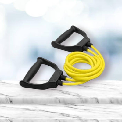 Aoriyon HU-S8C elasticity toning rope gym home (BLACK YELLOW) Resistance Tube(Yellow)