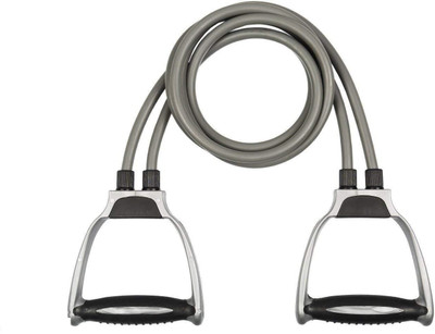 KinetiFlex Pull Rope Elastic Resistance Bands Fitness Resistance Tube(Grey)