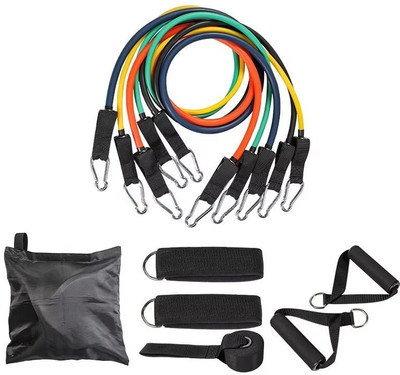 Fitzone Resistance Band Set for Men & Women | Up to 45Kg Resistance Tube (Multicolor) Resistance Tube(Multicolor)