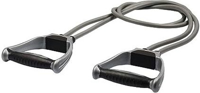 ELPER Tonning tube Double Resistant Band for Home and GYM Workout Resistance Tube Resistance Tube(Grey)