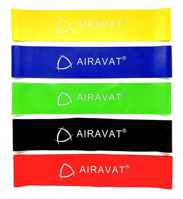 ETRU Airavat Loop Bands Resistance Tube(Yellow, Blue, Green, Black, Red)
