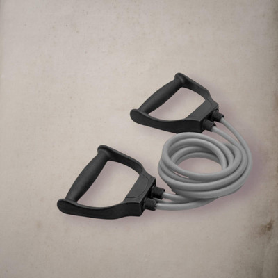 Aoriyon NB7-1NS Resistant Band for Men & Women | Exercise(GREY) Resistance Tube(Mulicolour)