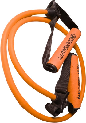 DOERSHAPPY High-Resistance Orange Tube – Perfect for Home & Gym Workouts Resistance Tube(Orenge)