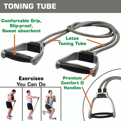 zxxxt Toning Tube New_Abundance Resistance Tube(Grey)