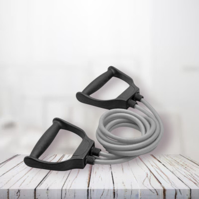 Aoriyon DSD0S Toning Double,Tube for Exercise, Muscle Resistance Tube(Mulicolour)