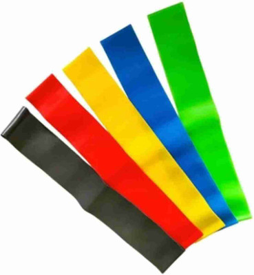 VUVAIL Rubber Resistance for Workout,Gym & Exercise Fitness Band Resistance Tube(Multicolor)