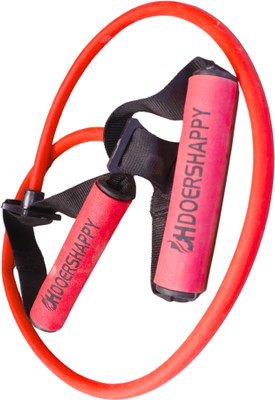 DOERSHAPPY Full-Body Red Resistance Tube – Gym & Home Fitness Training Gear Resistance Tube(Red)