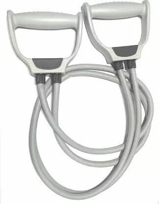 KinetiFlex Double Toning Tube Best Resistance Band for Stretching Workout and Body Toning Resistance Tube(Multicolor)