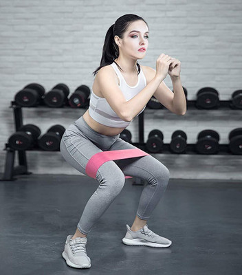 ABHINESH ™IVX-IKKA-19-Resistance Hip Loop Bands for Exercise & Stretching Resistance Tube(Multicolor)