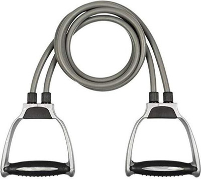 LIVOX Workout Double Toning Tube Exerciser Strength Training Resistance Tube(Multicolor)