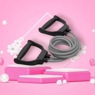 SRD JHID-8UH Double Toning - 10 kg-Medium Resistance Tube Resistance Tube(Mulicolour)