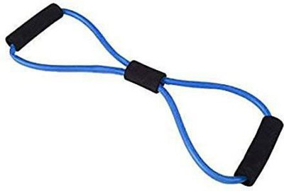 SMIC Figure 8 Exercise Resistance Loop Stretching Yoga Band Exercise for Home Resistance Tube(Multicolor)