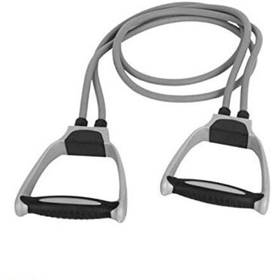 pulstrix 2 Rope Rubber Toning Tube Resistance Tube Resistance Tube(Grey)