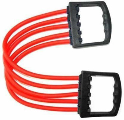 UNION TECOWORLD MULTI USAGE CHEST EXPANDER WITH 5 SPRINGS Resistance Tube(Red)