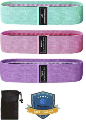 ALORNOR Professional Resistance Bands Made Up Cotton-Blended Resistance Band_E75 Resistance Tube(Multicolor)