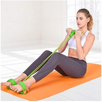Nandjiya Yoga Crossfit Exercise Resistance Tube(Multicolor)