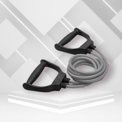 SRD H-S7D Double Toning Fitness Pulling Rop Resistance Tube Resistance Tube(Mulicolour)