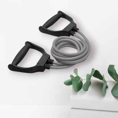 SRD FR-8H toning rop latex tube for gym home stretching Resistance Tube(Mulicolour)
