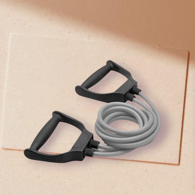 Aoriyon F0S-SQ Resistant Band for Men & Women | Exercise(GREY) Resistance Tube(Mulicolour)