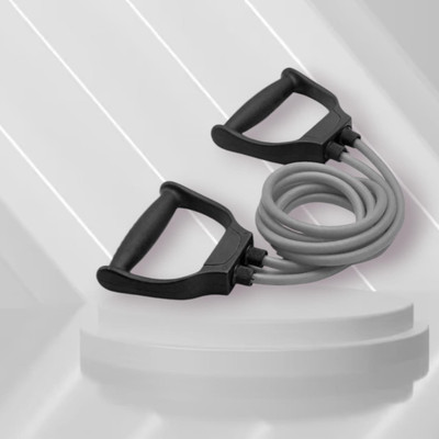 SRD HG-S8D Double Toning Fitness Pulling Rop Resistance Tube Resistance Tube(Mulicolour)