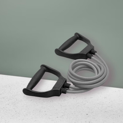 SRD JHI-SU Double Toning Fitness Pulling Rop Resistance Tube Resistance Tube(Mulicolour)