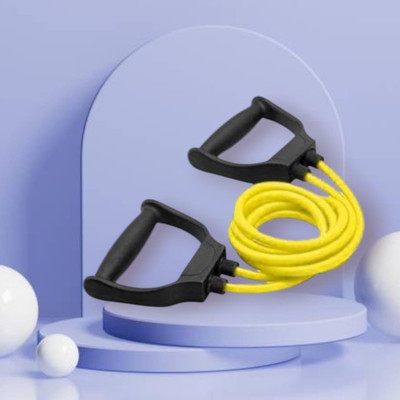 Aoriyon S-U7D toning tube exerciser home gym(BLACK YELLOW) Resistance Tube(Yellow)