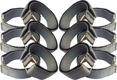 Tychosky Quick Release Medical Tourniquet Belts for Blood Collection Resistance Tube(Grey, Pack of_12)