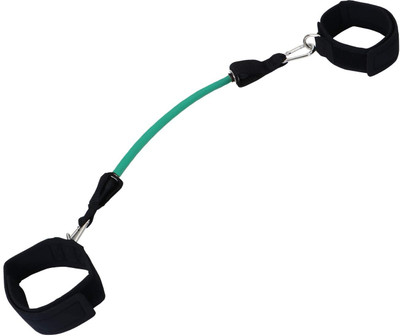 Fitcozi Resistance Band for Home & Gym Workout, Ankle Tube Band with Adjustable Straps Resistance Tube(Green)