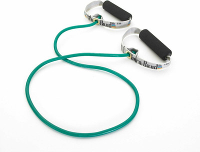 Theraband Professional Latex Resistance Tubing with Soft Handles for Physical Therapy Resistance Tube(Green)