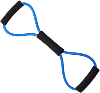 AMETHYST SKY Professional Grade Blue Resistance Tube – Soft Foam Handles Resistance Tube(Blue)