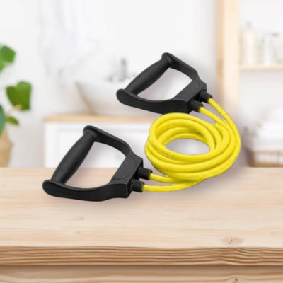 Aoriyon NHG-8W toning tube exerciser home gym(BLACK YELLOW) Resistance Tube(Yellow)