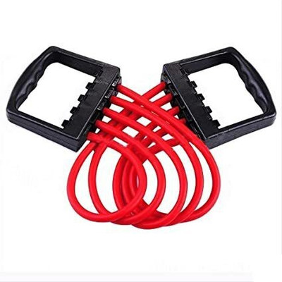 UnV Home & Gym Equipment for Men & Women | Chest Exercise Resistance Tube(Red)