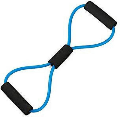 MrSports The Best Resistance Band Resistance Tube Resistance Tube(Blue,ablack)