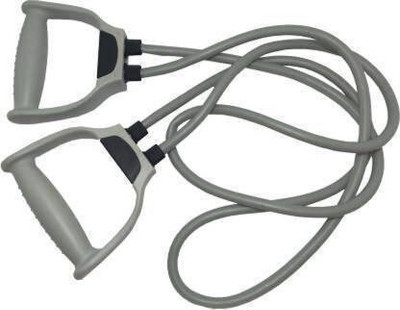 DHEER Flipkart Double Toning Tube with Handles- 10 kg-Medium Resistance Tube Resistance Tube(Grey)